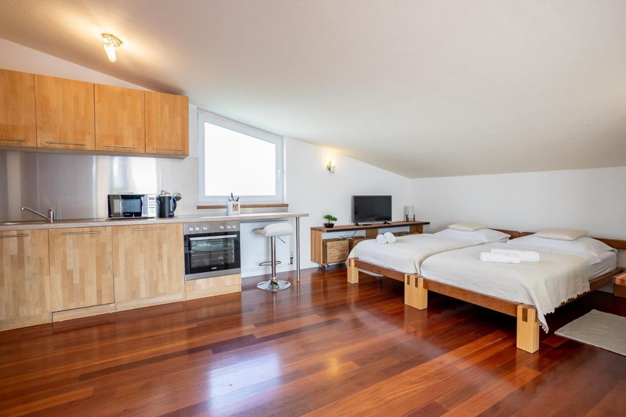 Apartman Aqua Podstrana Exteriör bild